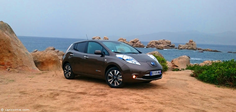 Essai Nissan Leaf 30 kWh 2016