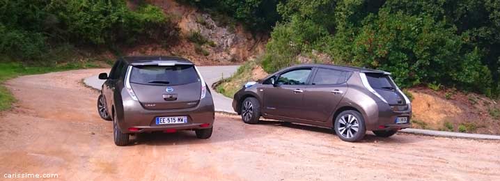 Essai Nissan Leaf 30 kWh 2016