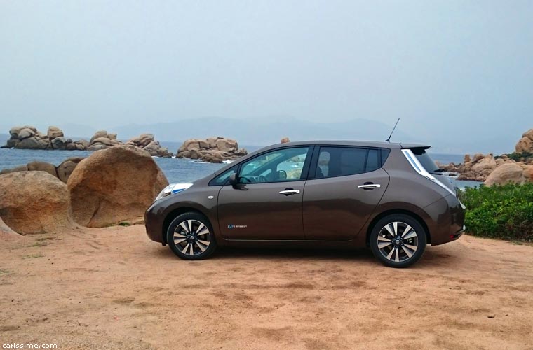 Essai Nissan Leaf 30 kWh 2016