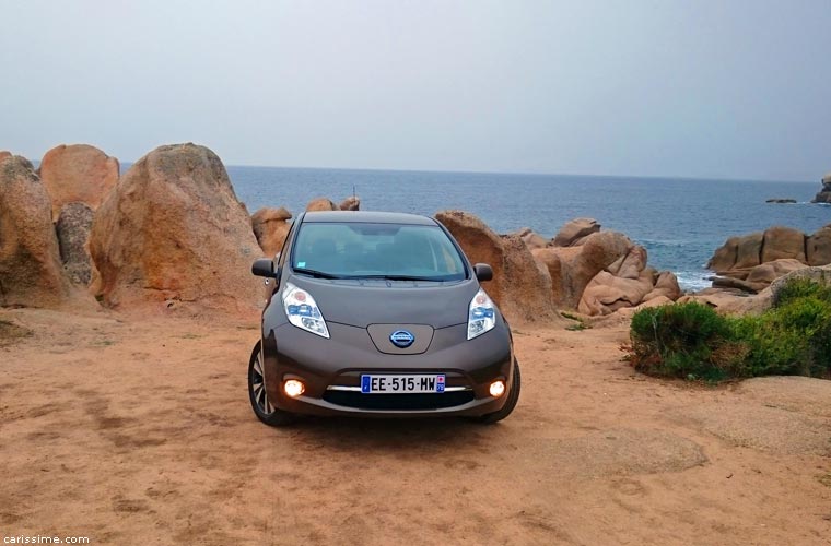 Essai Nissan Leaf 30 kWh 2016