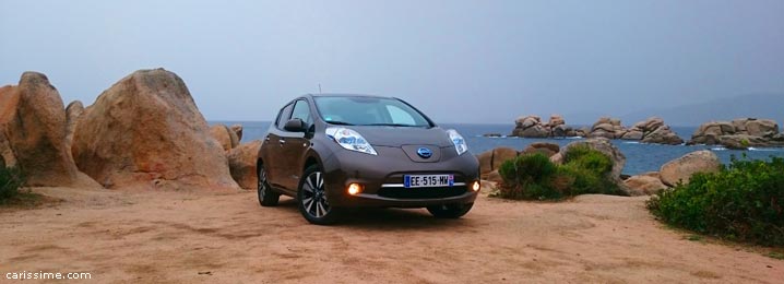 Essai Nissan Leaf 30 kWh 2016