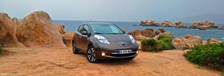 Essai Nissan Leaf 30 kWh 2016