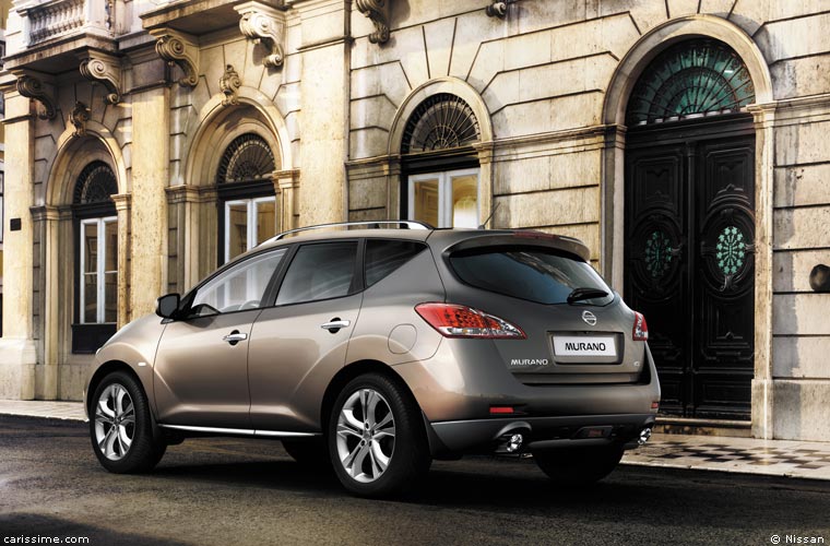 Nissan Murano restylage 2012