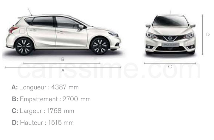 Nissan Pulsar voiture compacte 2014 Nissan Pulsar voiture compacte 2014