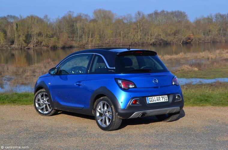 Essai Opel Adam Rocks