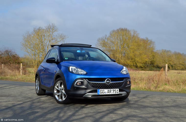 Essai Opel Adam Rocks