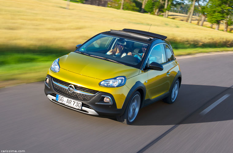 Opel Adam Rocks Crossover Urbain 2014