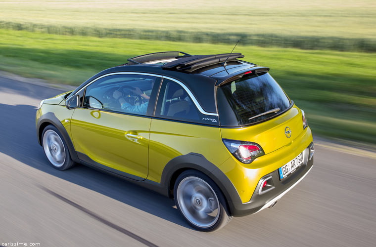 Opel Adam Rocks Crossover Urbain 2014