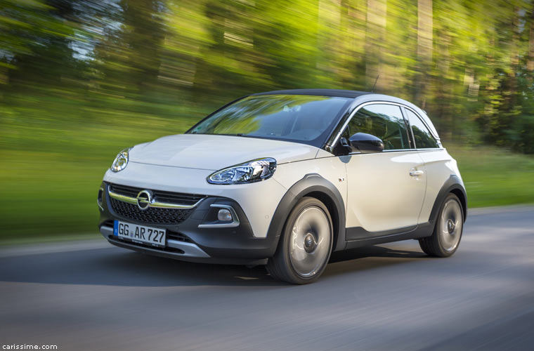 Opel Adam Rocks Crossover Urbain 2014