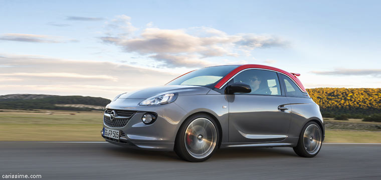 Opel Adam S Citadine Sportive 2015