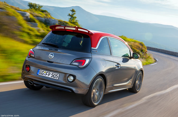 Opel Adam S Citadine Sportive 2015