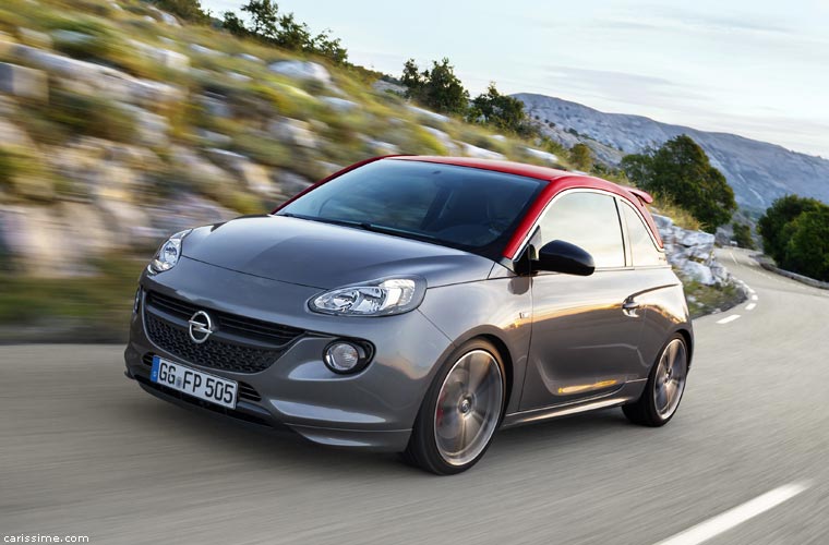 Opel Adam S Citadine Sportive 2015