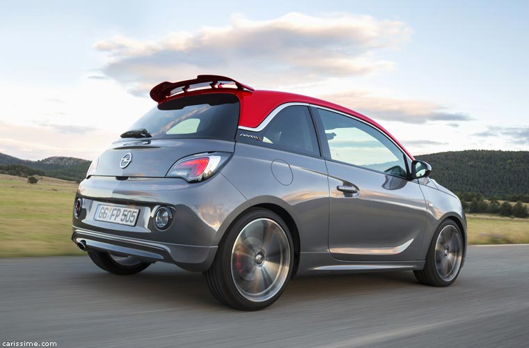 Opel Adam S Citadine Sportive 2015