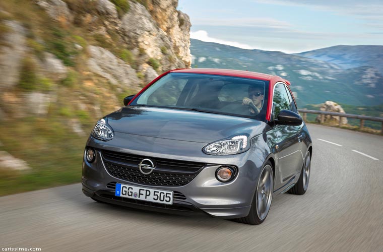 Opel Adam S Citadine Sportive 2015