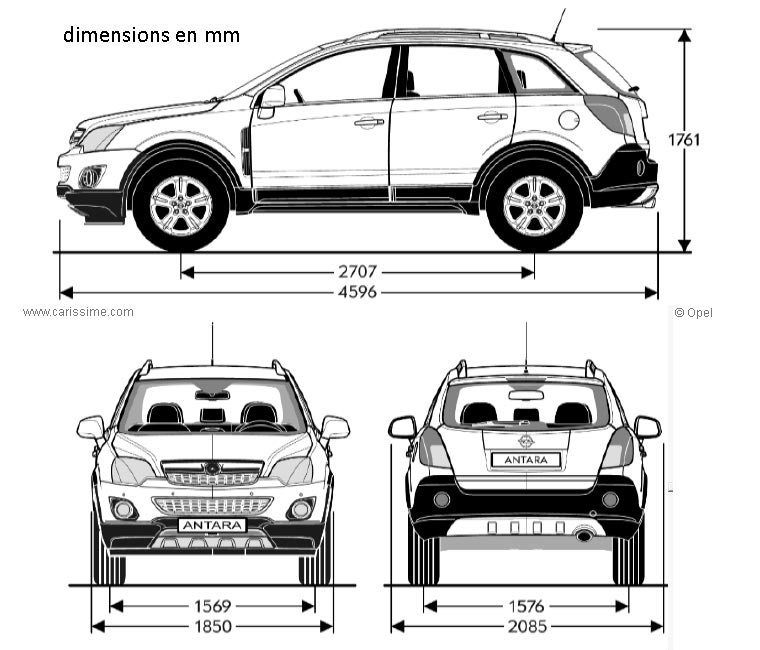 Opel Antara restylage 2011