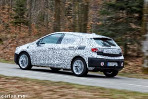 Essai Opel Astra 5 2015 - Prototype Essai Opel Astra 5 2015 - Prototype