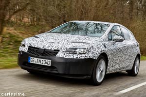 Essai Opel Astra 5 2015 - Prototype Essai Opel Astra 5 2015 - Prototype