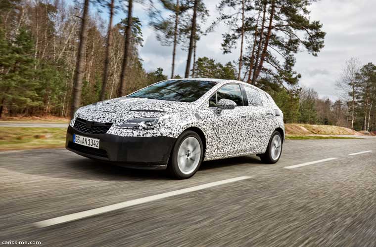 Essai Opel Astra 5 2015 - Prototype