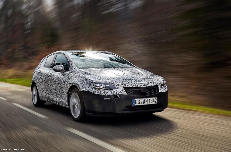 Essai Opel Astra 5 2015 - Prototype