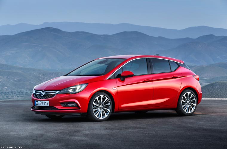 Opel Astra 5 voiture compacte 2015