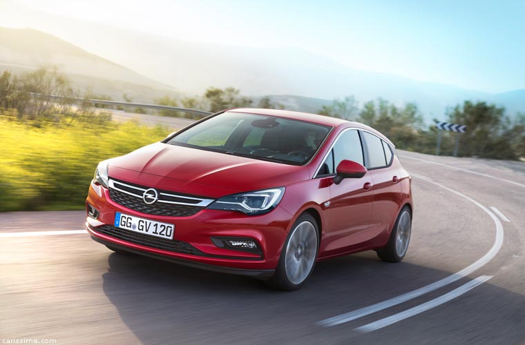 Opel Astra 5 voiture compacte 2015