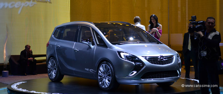 Opel ZAFIRA TOURER CONCEPT photo Carissime