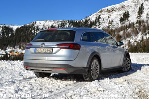 Essai Opel 4x4 Insigna Country Tourer Neige