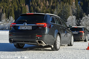 Essai Opel 4x4 Insigna OPC Neige