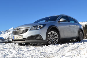 Essai Opel 4x4 Insigna OPC Neige Essai Opel 4x4 Insigna OPC Neige