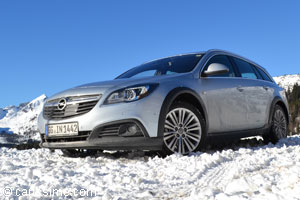 Essai Opel 4x4 Insigna OPC Neige