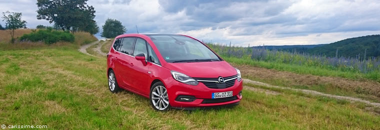 Essai Opel Zafira restylage 2016