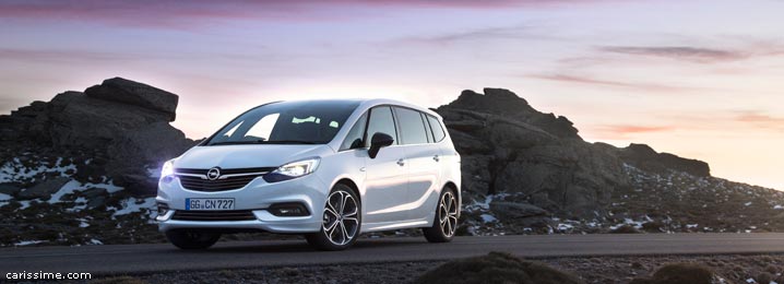 Opel Zafira 3 monospace compact 2016 Opel Zafira 3 monospace compact 2016