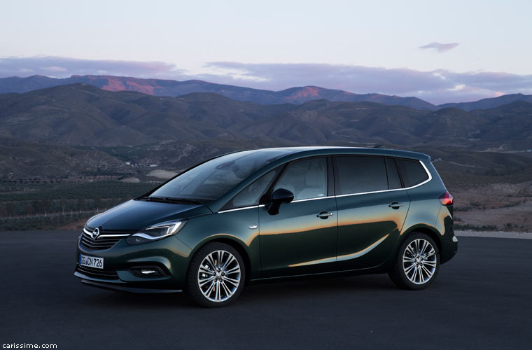 Opel Zafira 3 monospace compact 2016