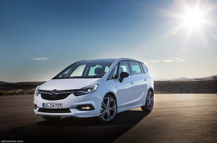 Opel Zafira 3 monospace compact 2016