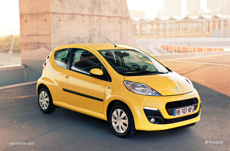 Peugeot 107 Restylage 2012