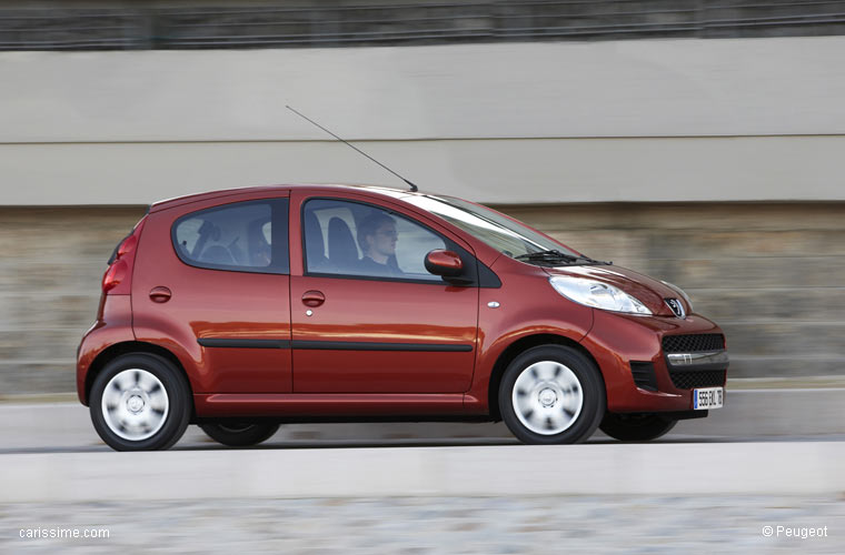 La Peugeot 107 restylée à partir de 9.700€