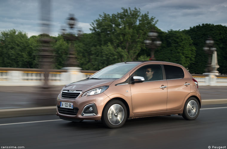 Peugeot 108 Mini Citadine 2014