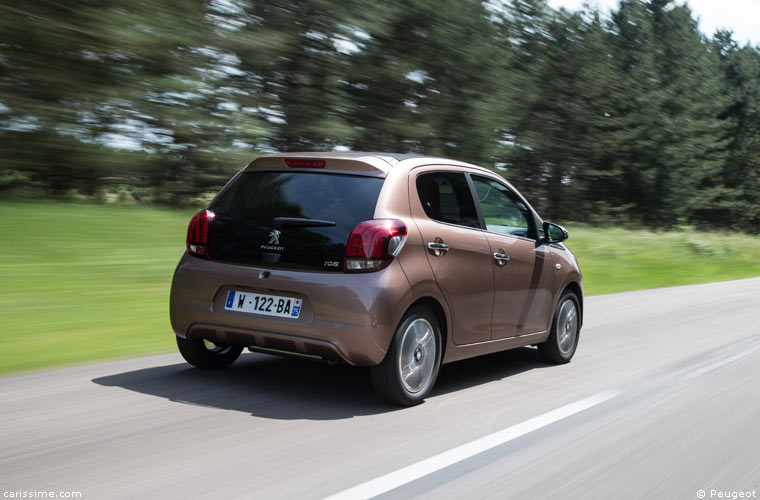 Peugeot 108 Mini Citadine 2014