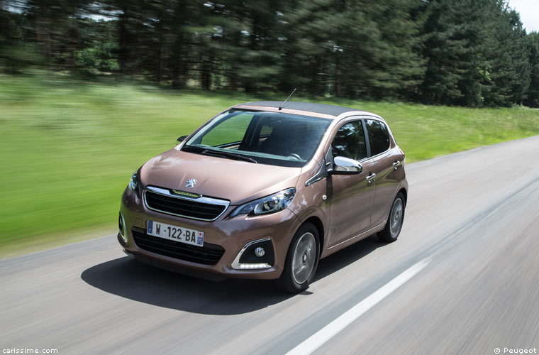 Peugeot 108 Mini Citadine 2014