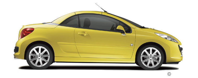 Peugeot 207 CC Roland Garros Concept