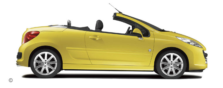 Peugeot 207 CC Roland Garros Concept