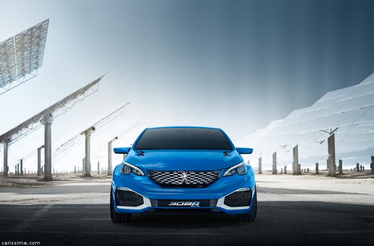 Peugeot 308 R Hybrid Concept Shanghai 2015