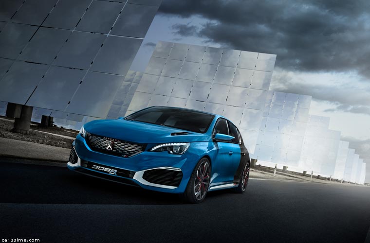 Peugeot 308 R Hybrid Concept Shanghai 2015