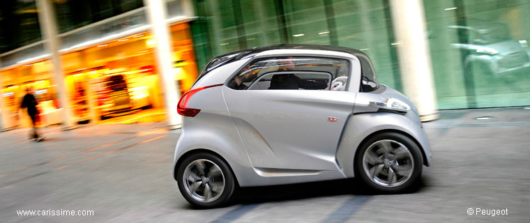 PEUGEOT CONCEPT BB1 dans Paris le 09 octobre 2009