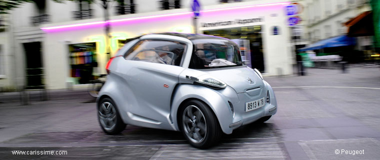 PEUGEOT CONCEPT BB1 dans Paris le 09 octobre 2009