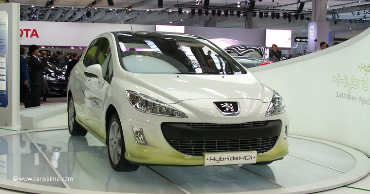 Peugeot 308 Hybride HDi Concept Francfort 2007