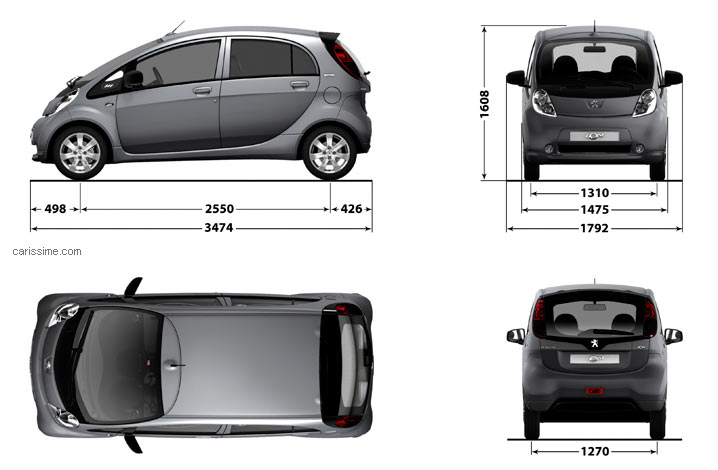 Peugeot Ion électrique 2011