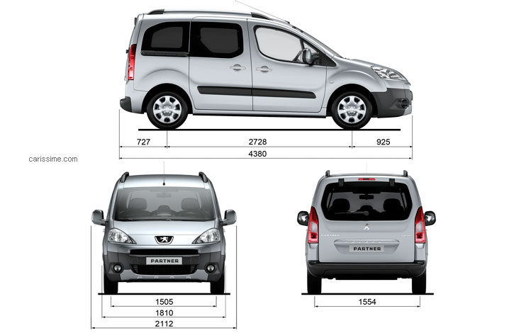 Peugeot Partner Tepee restylage 2015