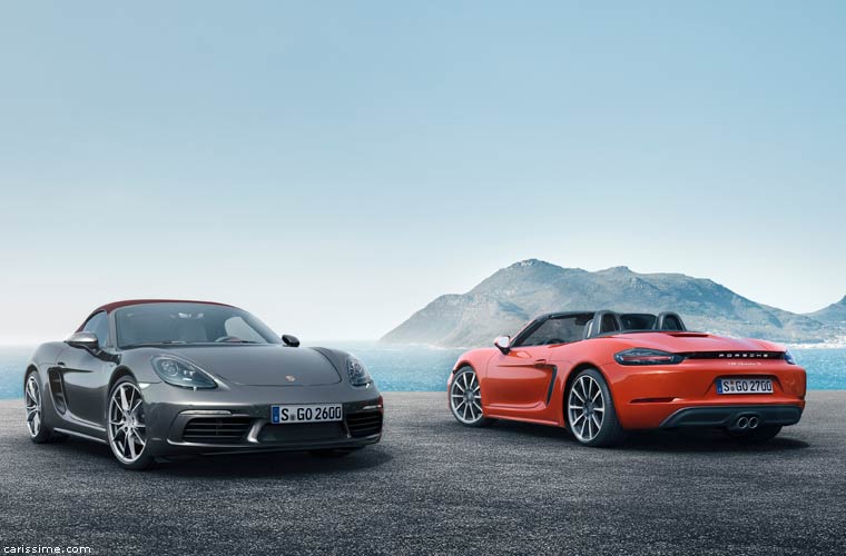 Porsche 718 Boxster 2016 Cabriolet 2 places