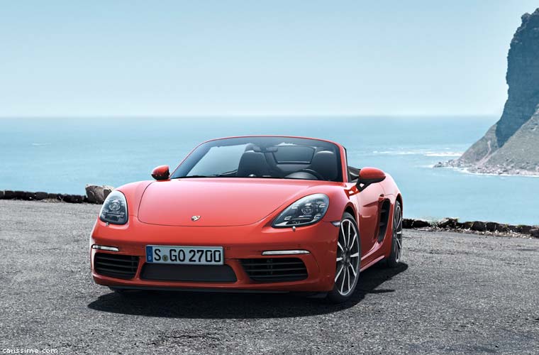 Porsche 718 Boxster 2016 Cabriolet 2 places